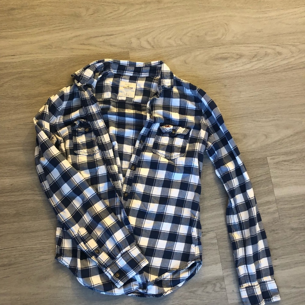 HOLLISTER Dark Blue Button Down